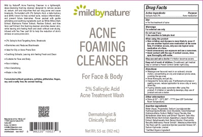 Label (Mbn 10027 Acne Foaming Cleanser 0425 1)